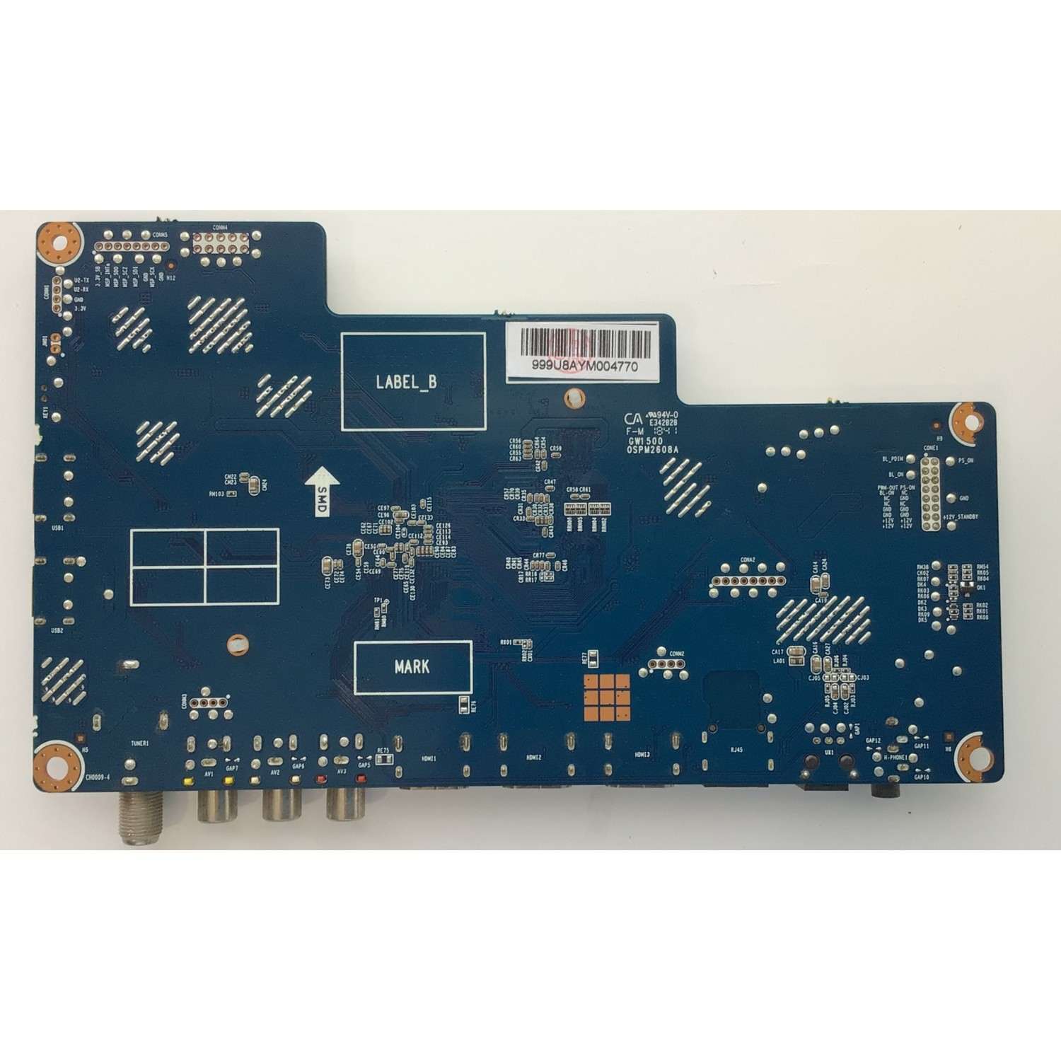 MAIN PARA TV ELEMENT / NUMERO DE PARTE 999U8AY / JUC7.820.00180256 / HLS73C-IU / MODELO HLS73C-IU - Imagen 4